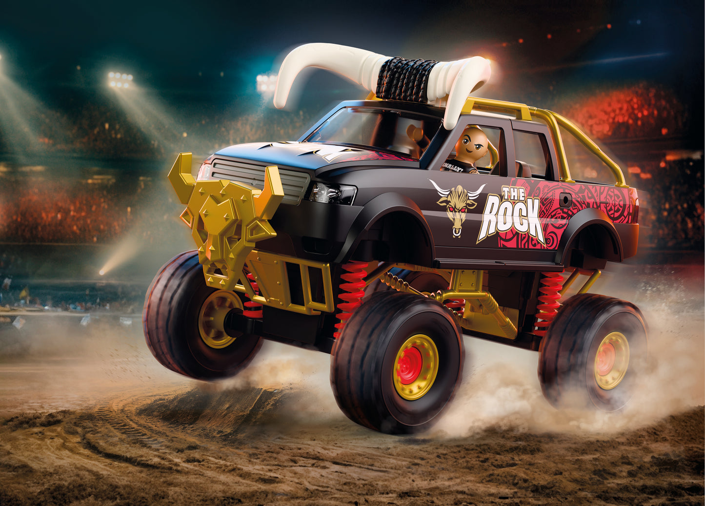 WWE Playmobil 2026 - Monster Truck + The Rock