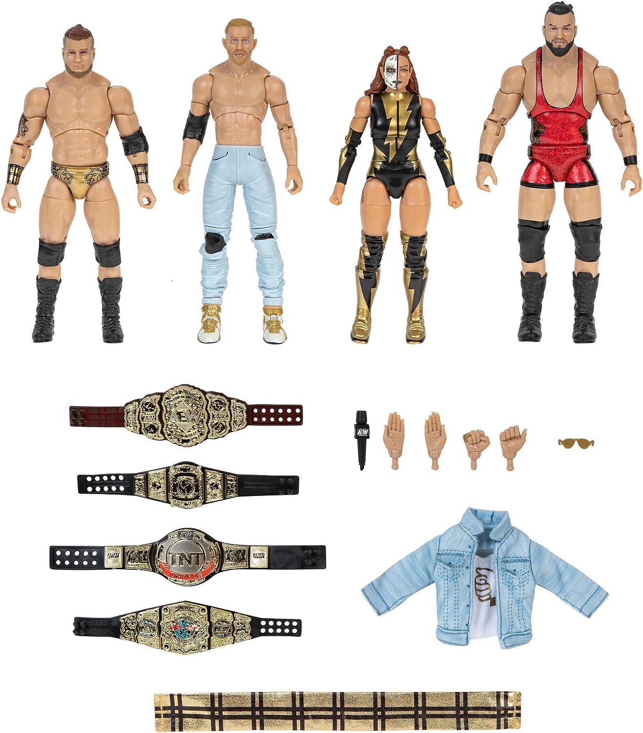 AEW Exclusive Limited Edition 4-Pack - Champions (1 of 3000)