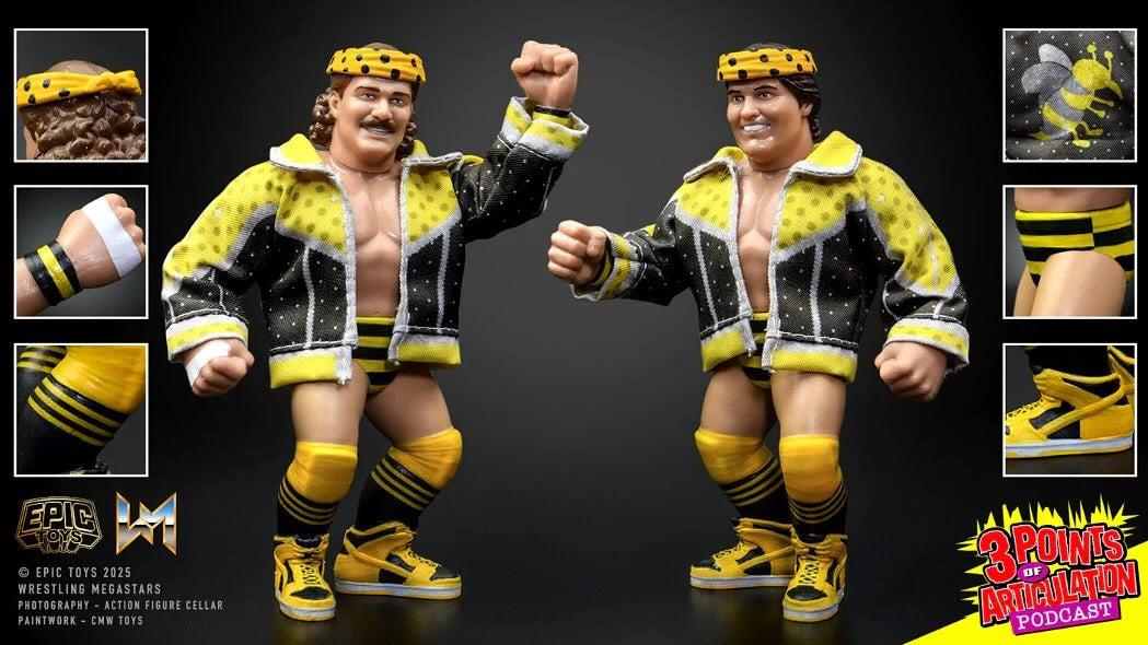 Retro Epic Toys Wrestling Megastars – The Killer Bees II – B. Brian Blair & Jumpin‘ Jim Brunzell