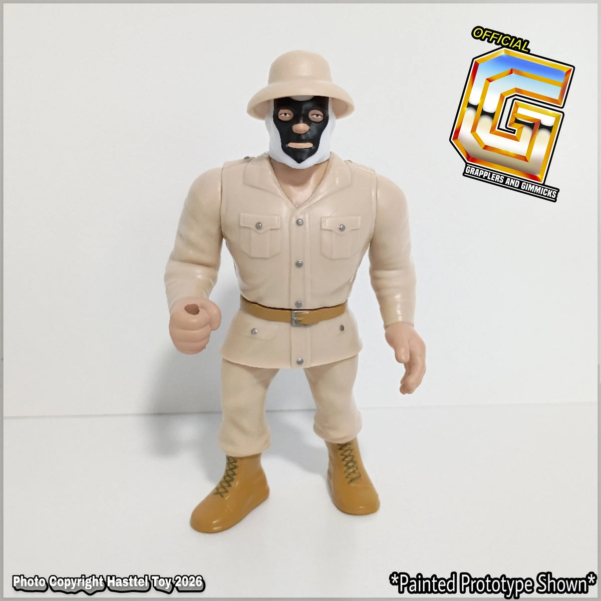Retro Hasttel Grapplers & Gimmicks - Kim Chee