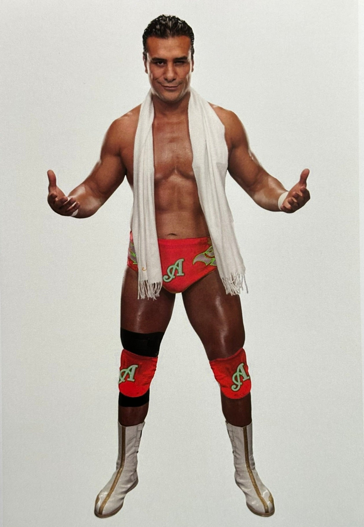 Miniposter (Promo picture) Alberto Del Rio Red Robe (30X21cm)
