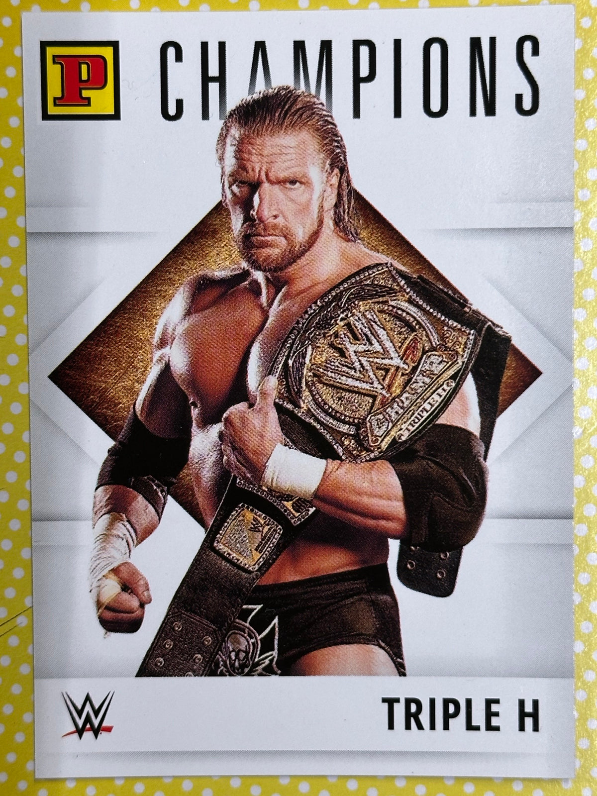WWE Panini Trading Card - Triple H (Numero 151)