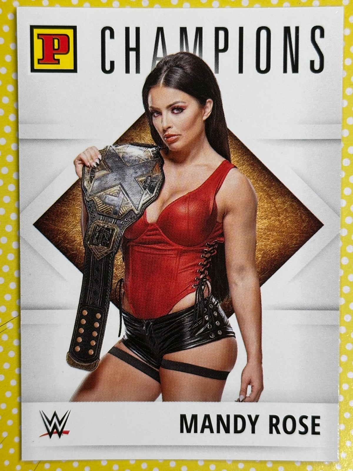 WWE Panini Trading Card - Mandy Rose (Numero 158)