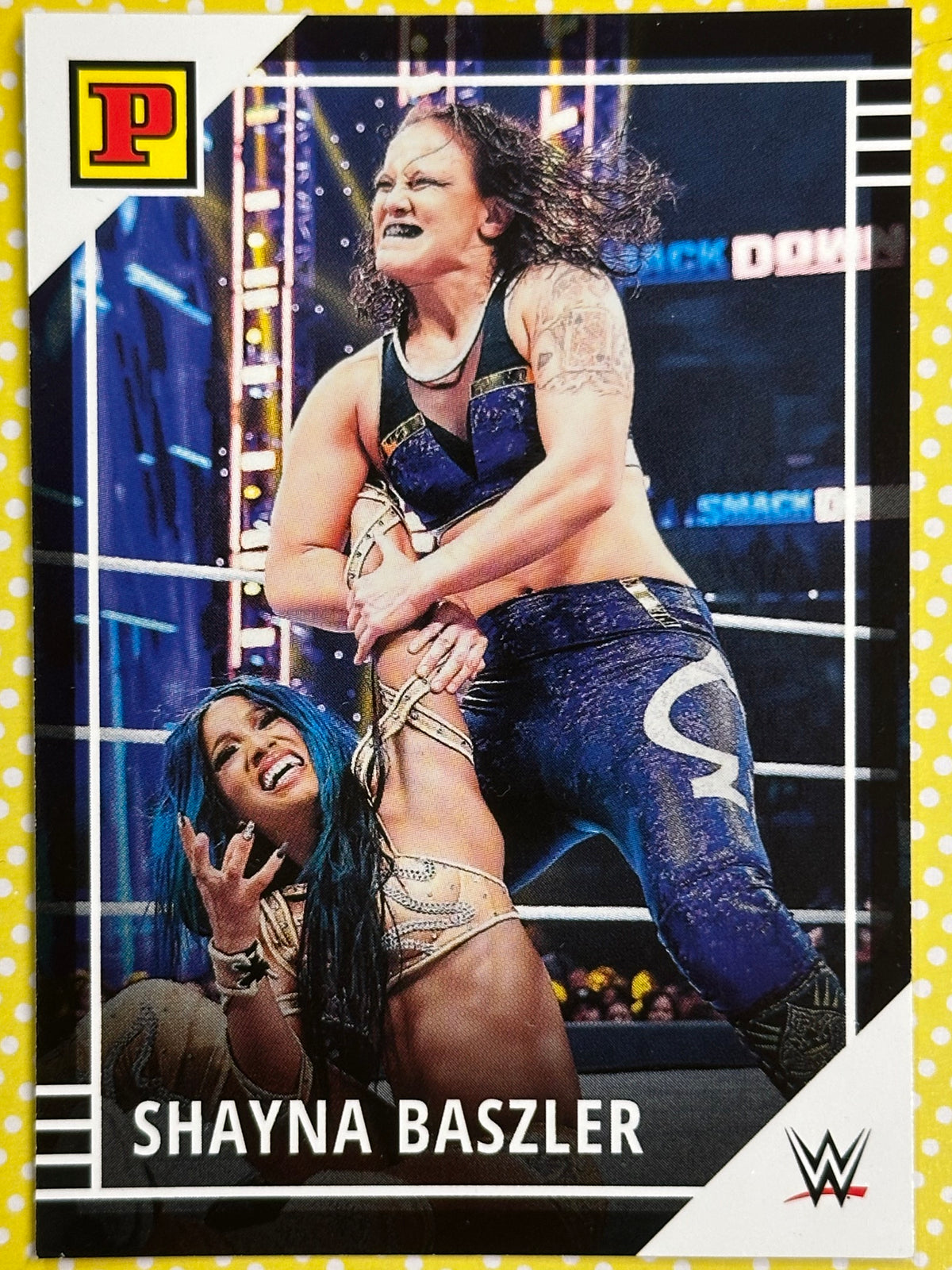 WWE Panini Trading Card - Shayna Baszler (Numero 35)