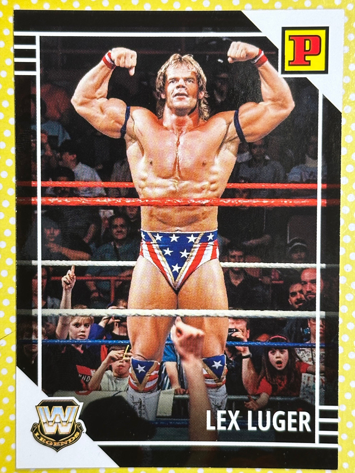 WWE Panini Trading Card - Lex Luger (Numero 125)