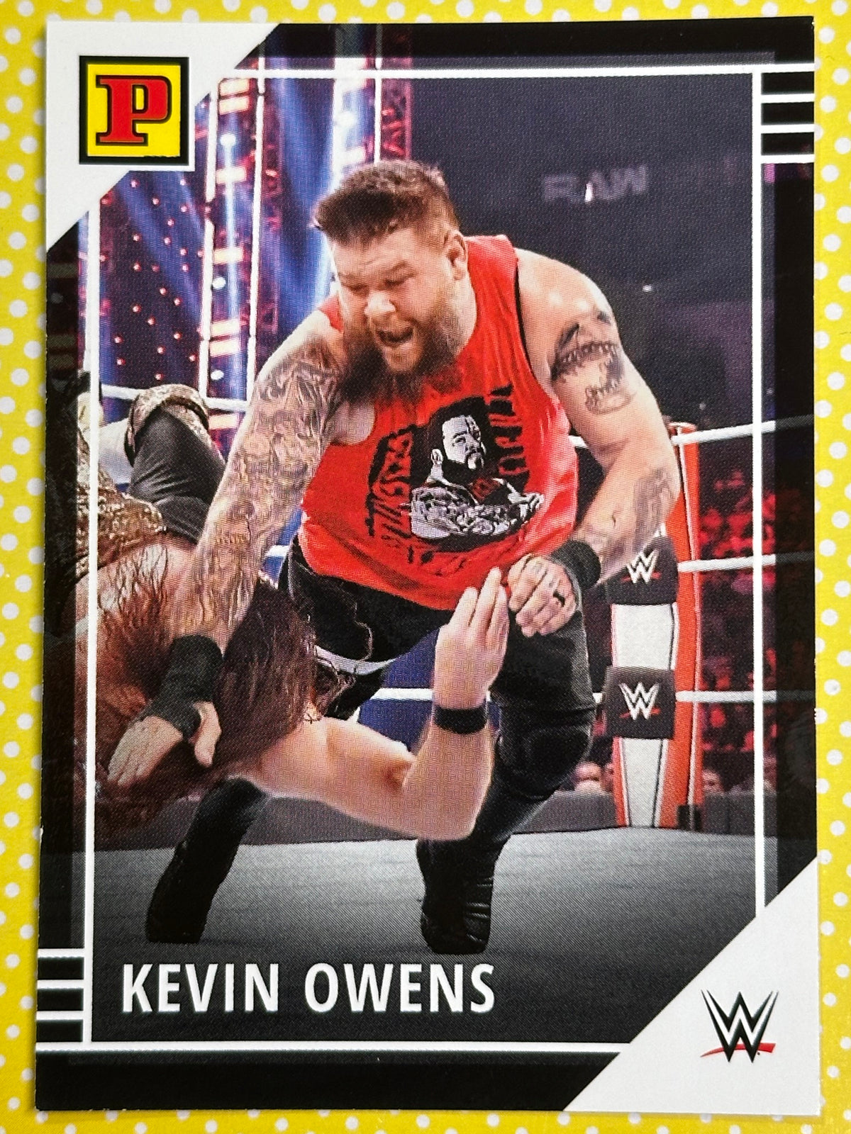 WWE Panini Trading Card - Kevin Owens (Numero 54)