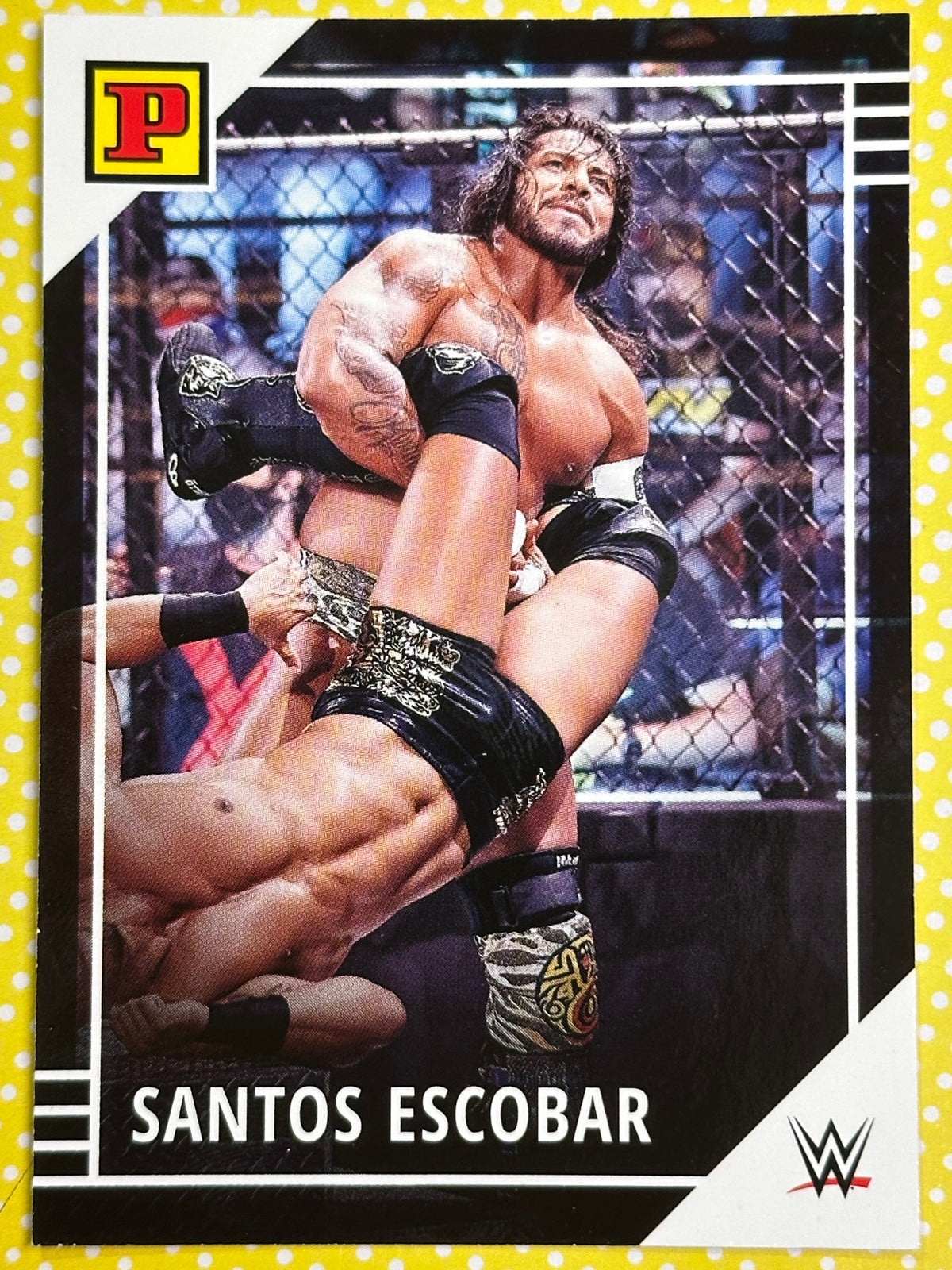 WWE Panini Trading Card - Santos Escobar (Nummer 9)