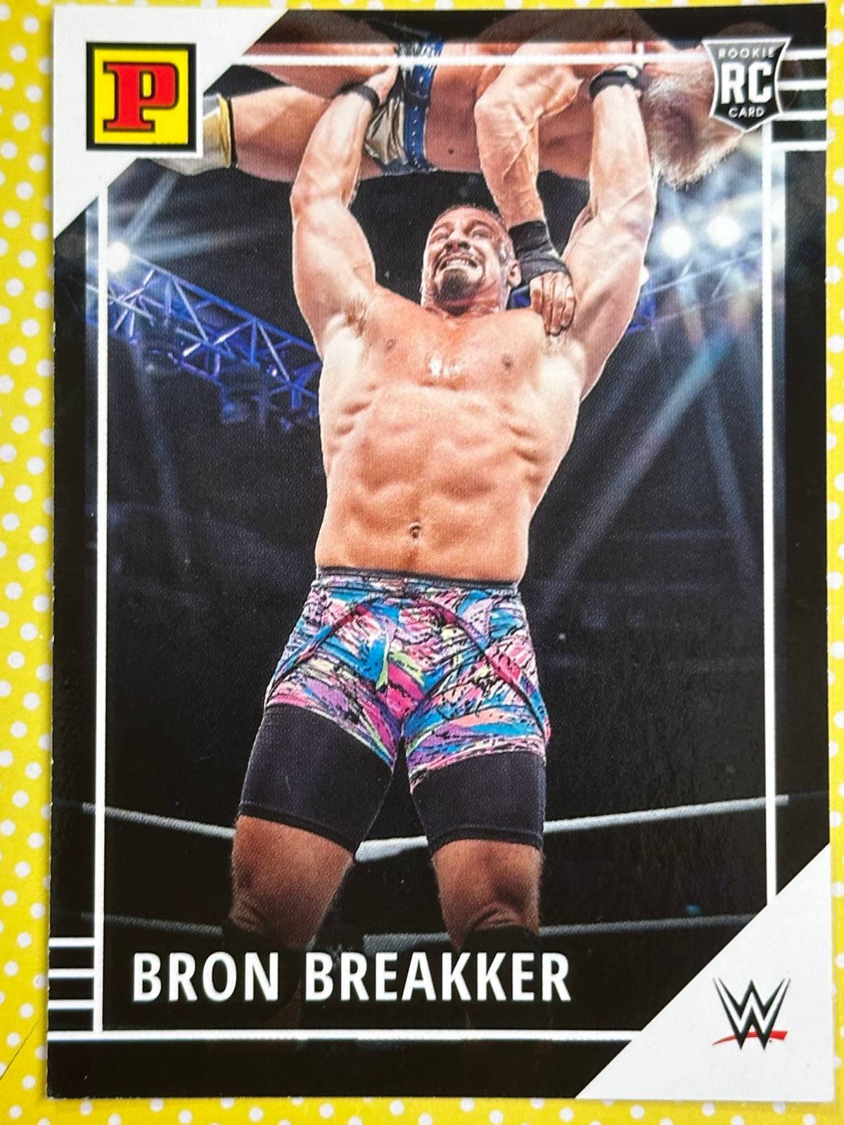 WWE Panini Trading Card - Bron Breakker (Nummer 77)