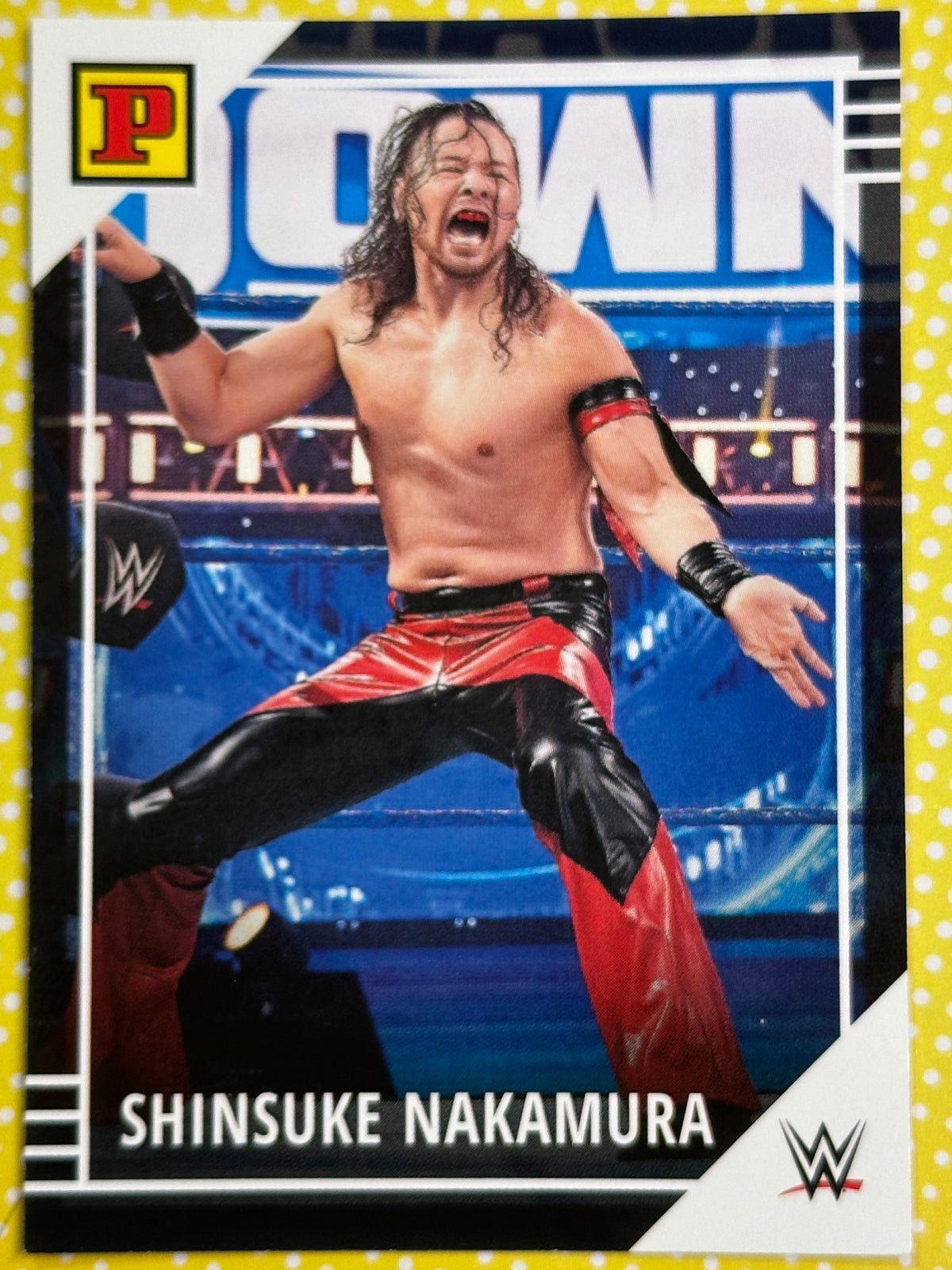 WWE Panini Trading Card - Shinsuke Nakamura (Numero 73)