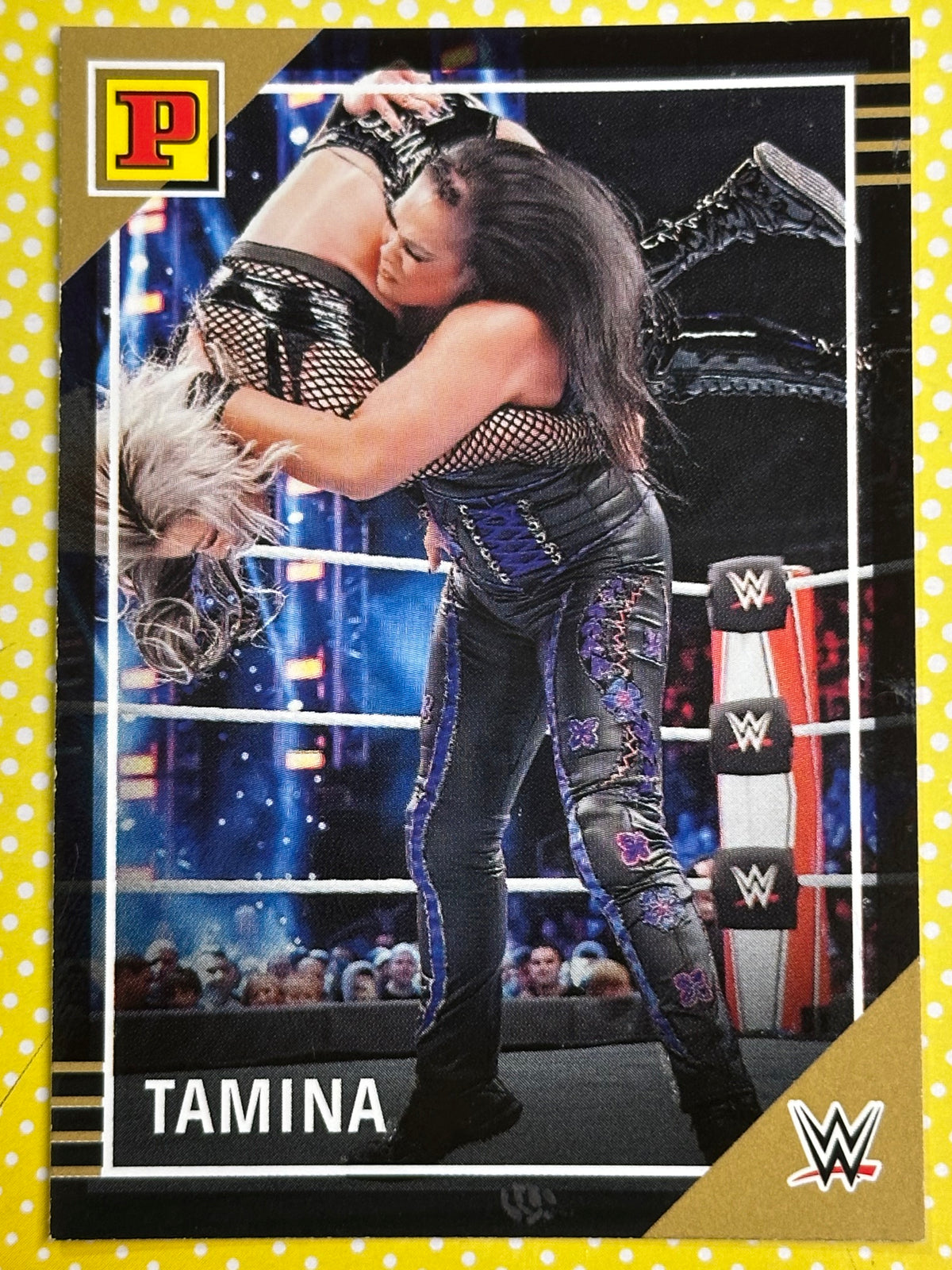 WWE Panini Trading Card - Tamina (Numero 20)