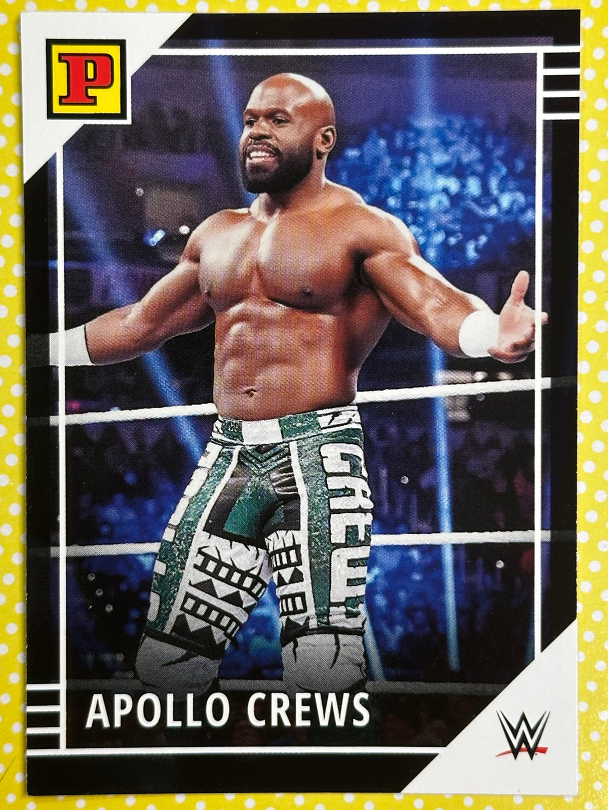 WWE Panini Trading Card - Apollo Crews (Numero 32)
