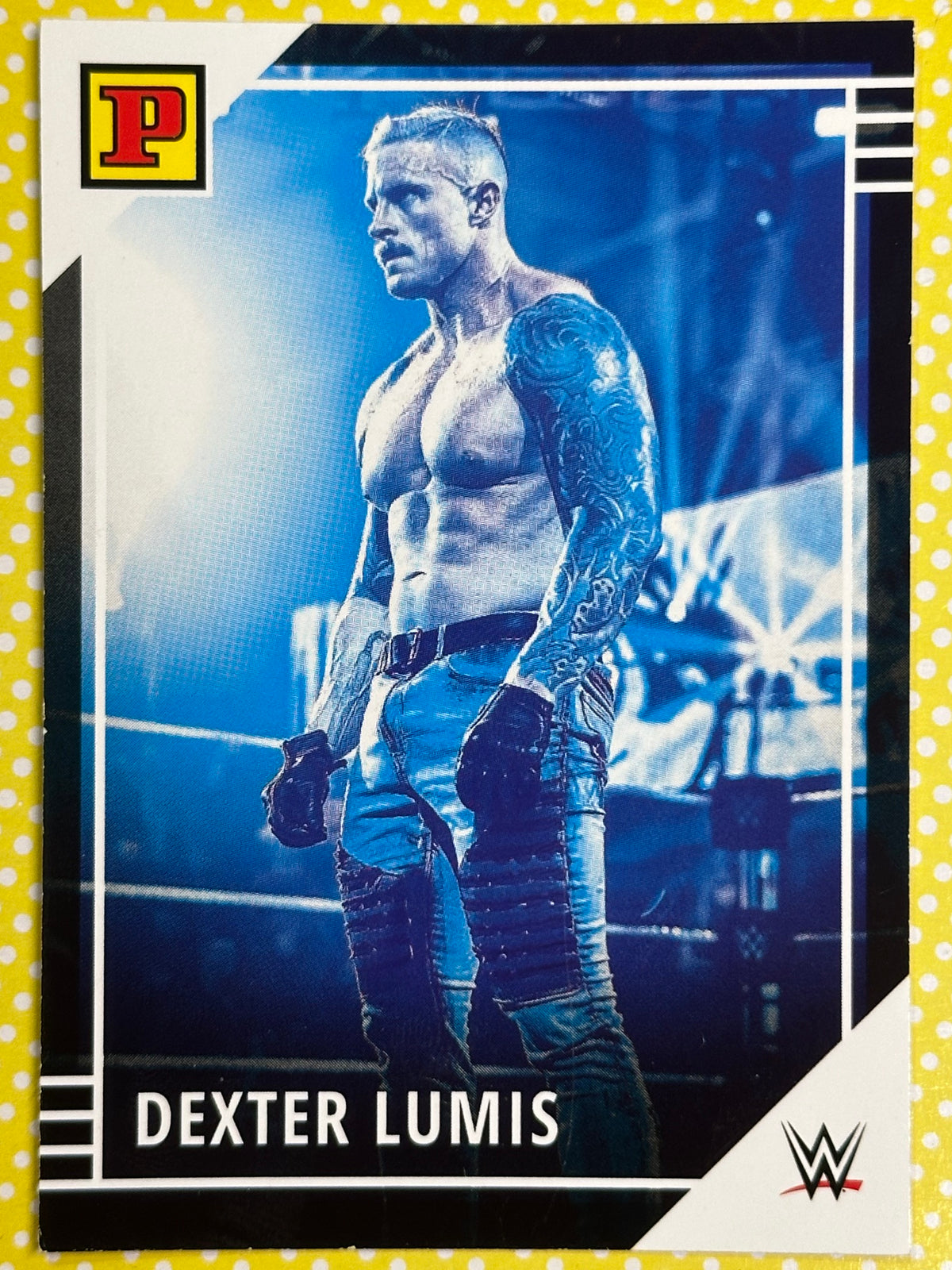 WWE Panini Trading Card - Dexter Lumis (Numero 87)