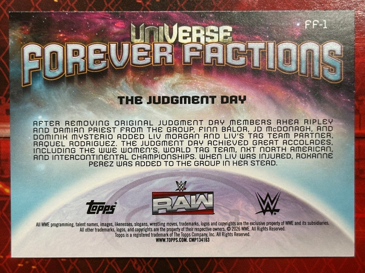 WWE Universe 2026 Forever Factions The Judgment Day