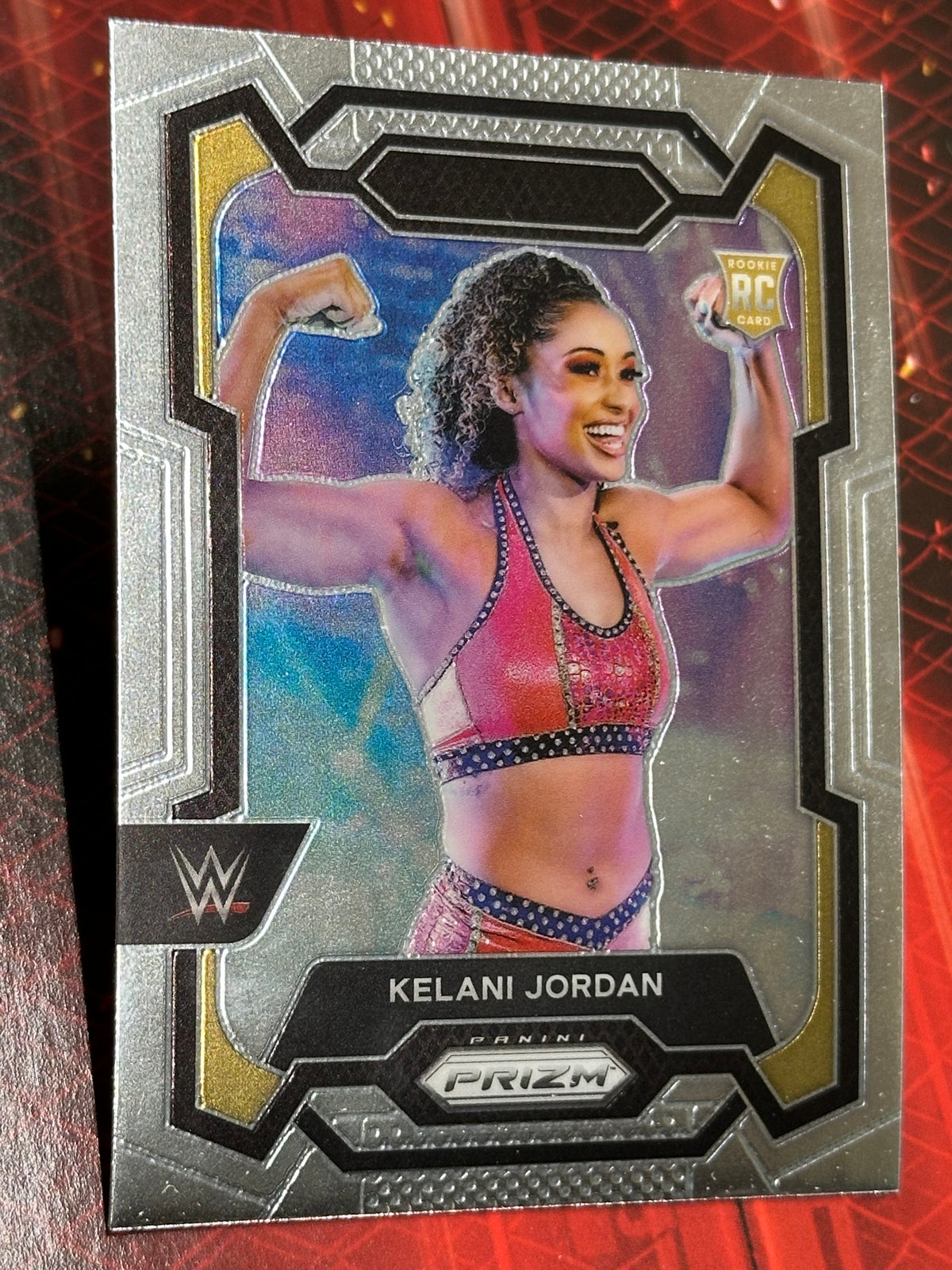 WWE Panini Prizm 2024 Trading Card No. 127 - Kelani Jordan