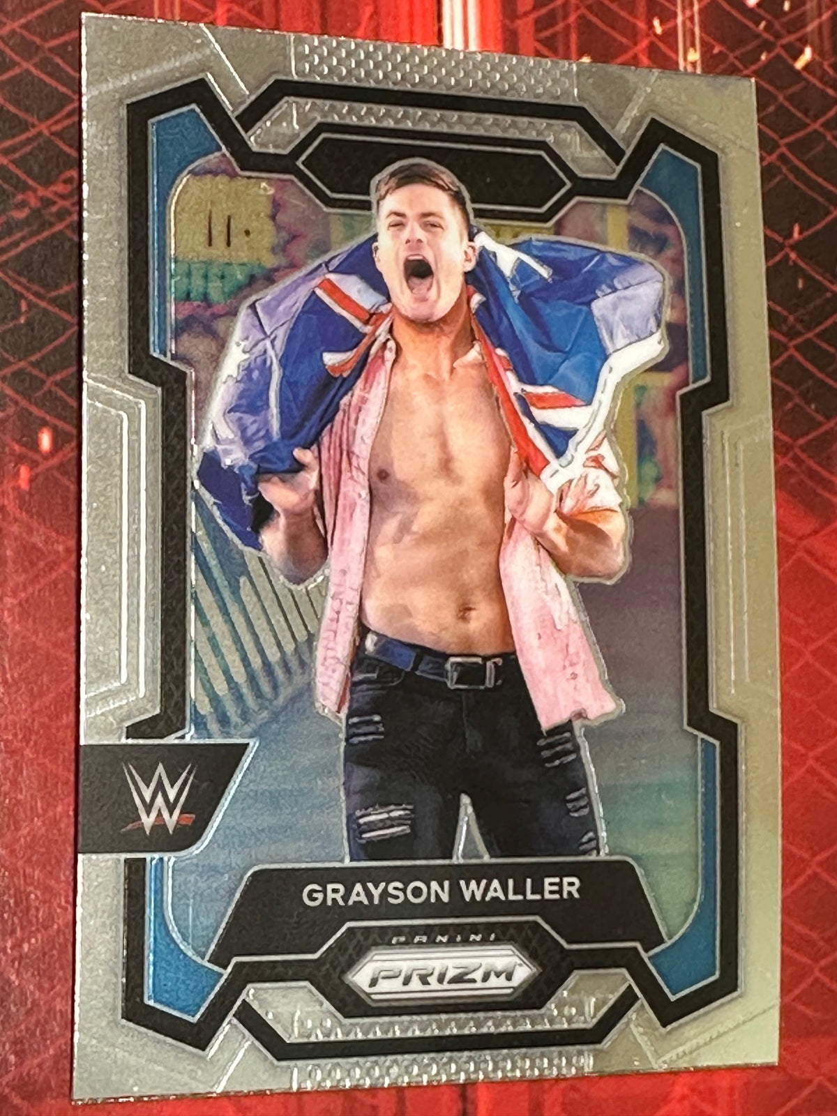 WWE Panini Prizm 2024 Sammelkarte Nr. 154 - Grayson Waller