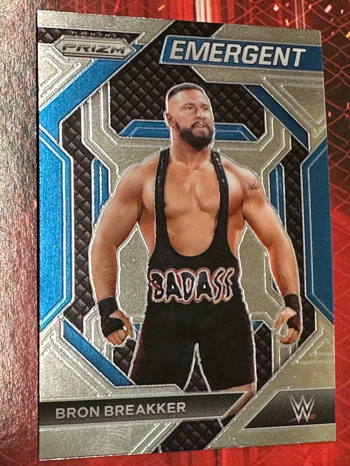 WWE Panini Prizm 2024 Trading Card Emergent No. 002 - Bron Breakker