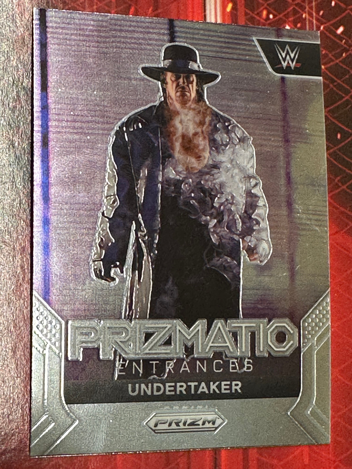 WWE Panini Prizm 2024 Trading Card Prizmatic Entrances No. 007 - Undertaker