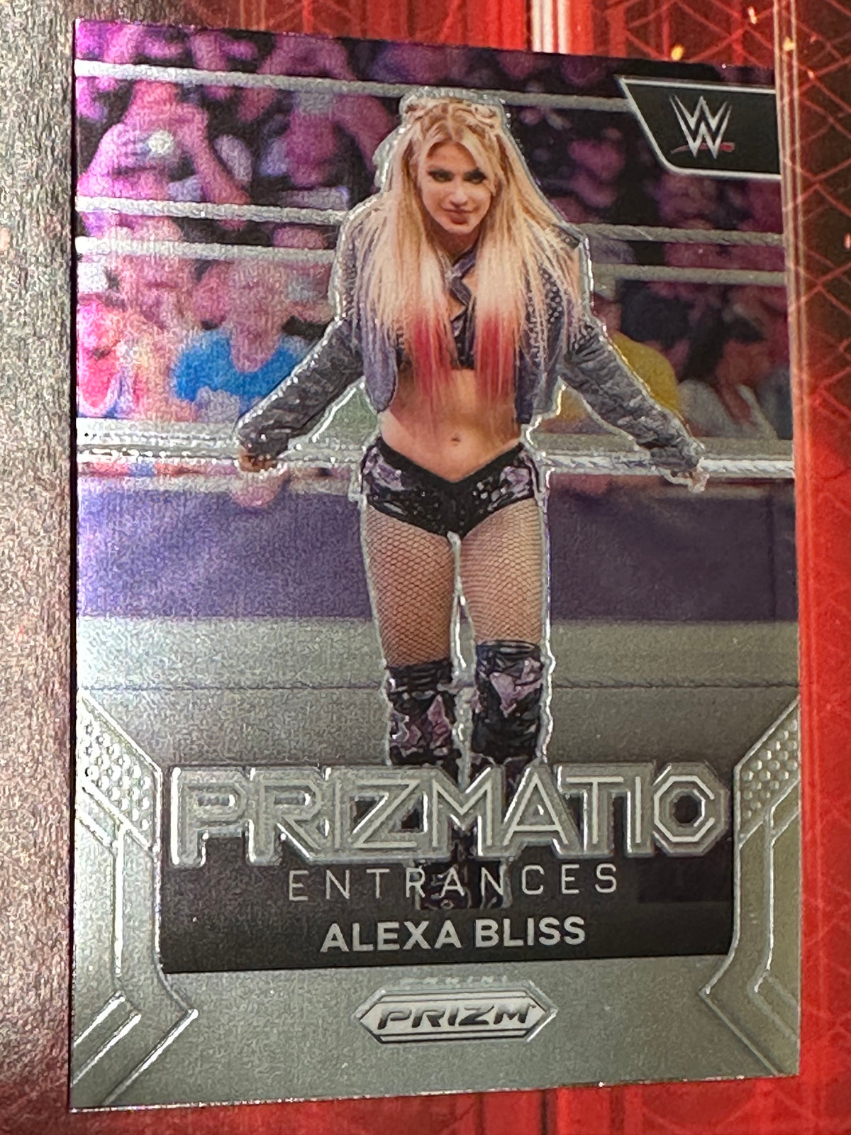 WWE Panini Prizm 2024 Trading Card Prizmatic Entrances No. 020 - Alexa Bliss