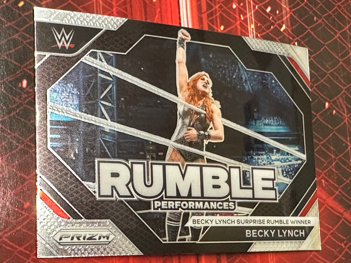 WWE Panini Prizm 2024 Trading Card Rumble Performances No. 017 - Becky Lynch