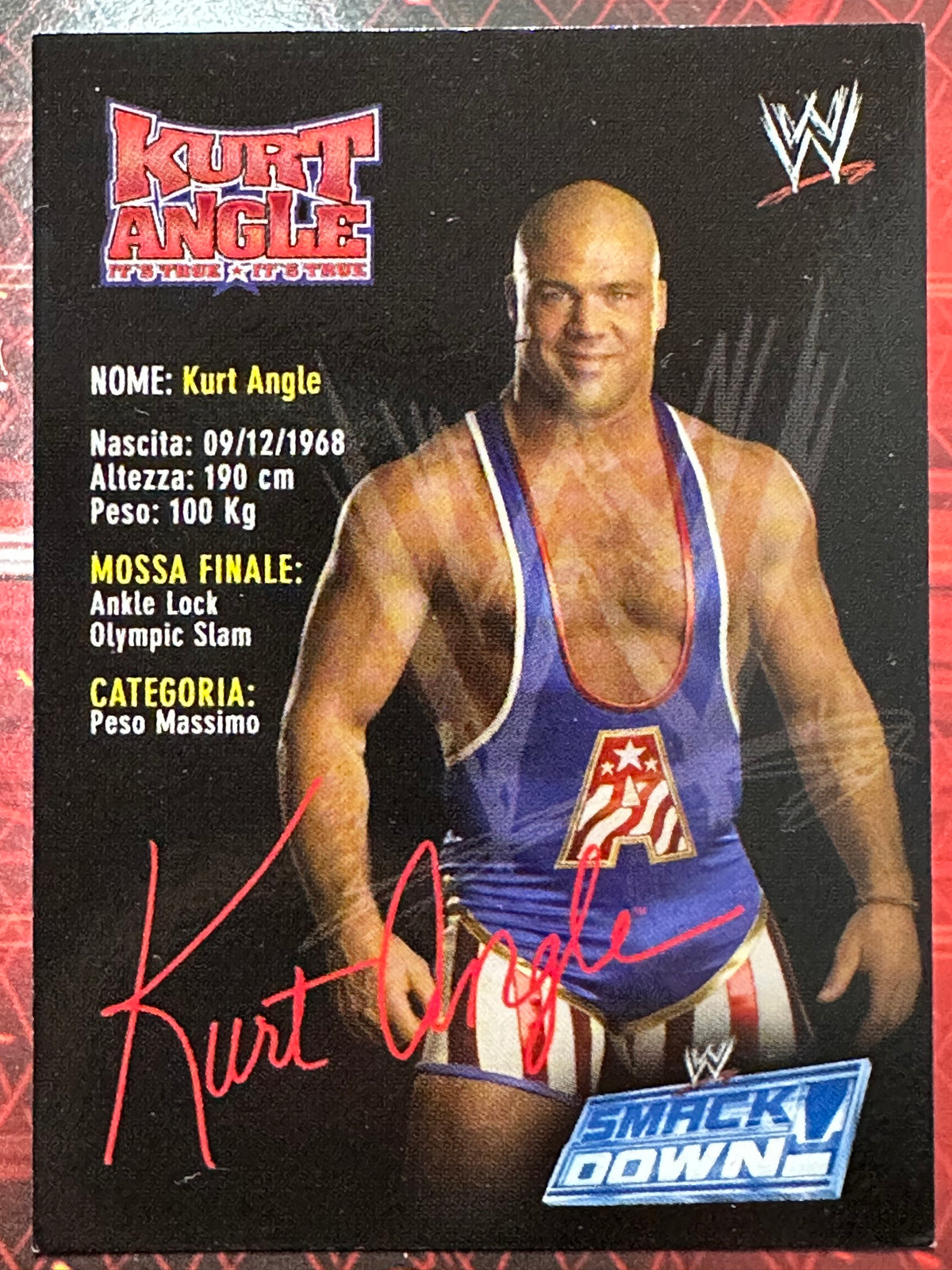 WWE Trading Card Prominter 2004 N. 048 - Kurt Angle