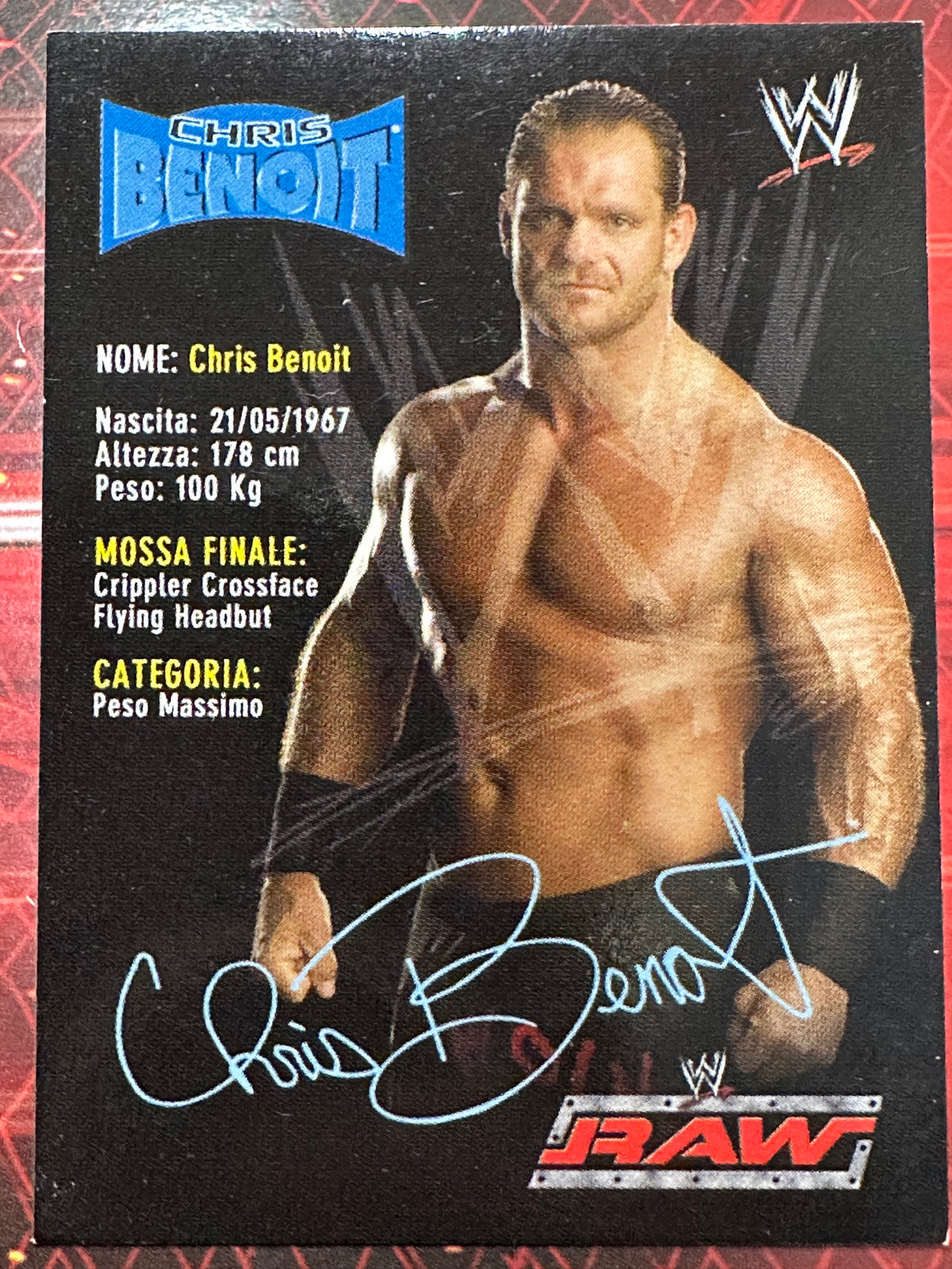 WWE Trading Card Prominter 2004 N. 004 - Chris Benoit