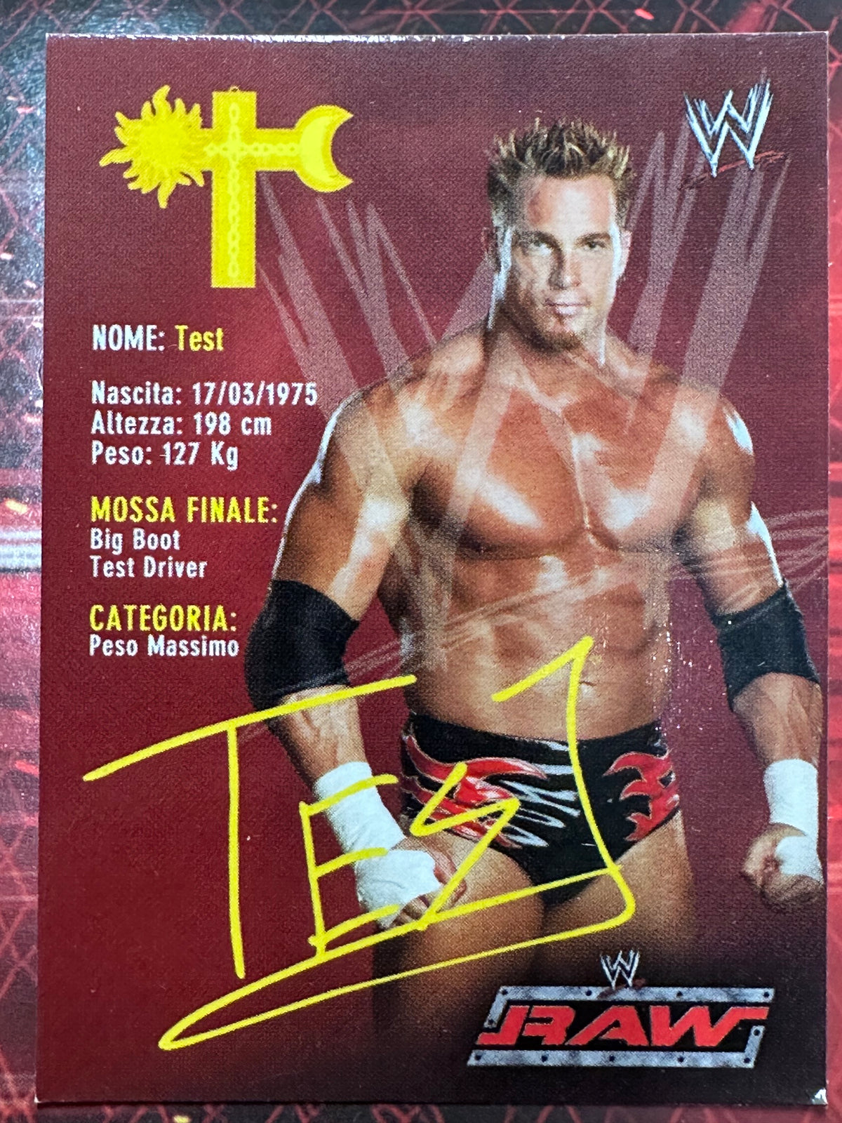 WWE Trading Card Prominter 2004 N. 029 - Test
