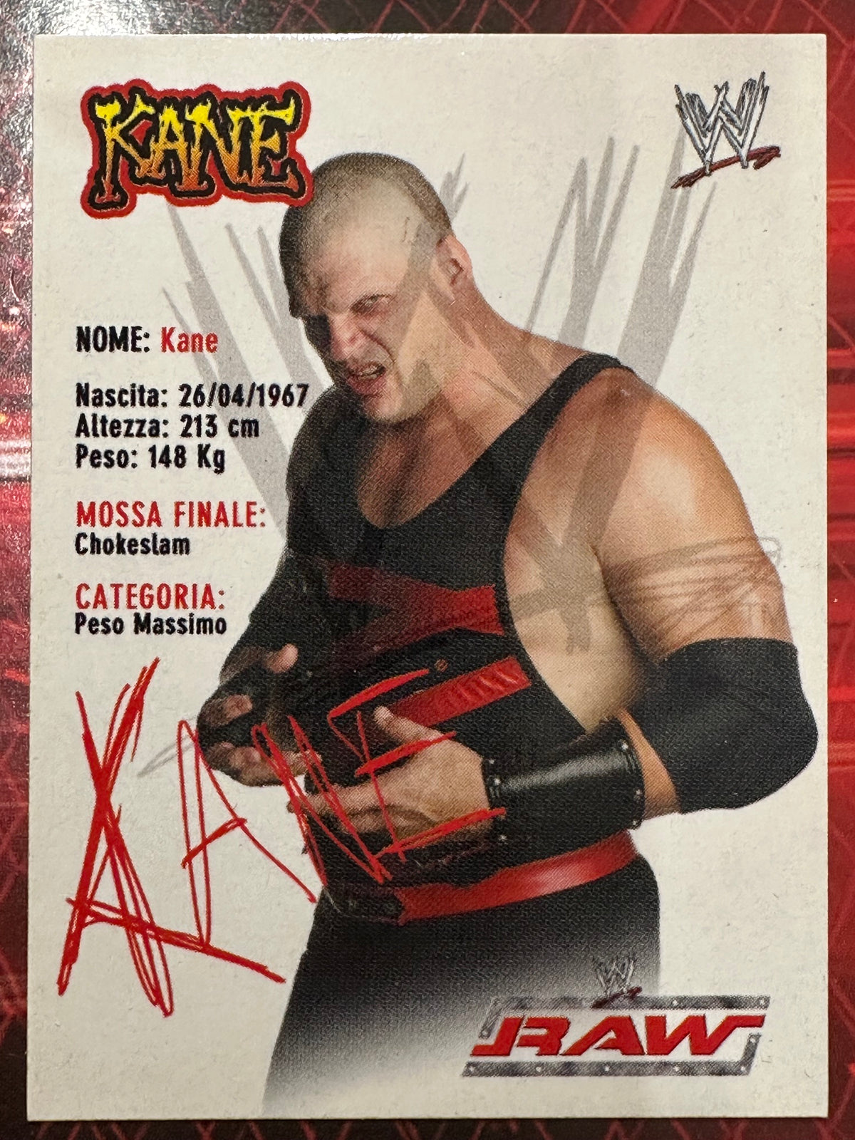 WWE Trading Card Prominter 2004 N. 012 - Kane