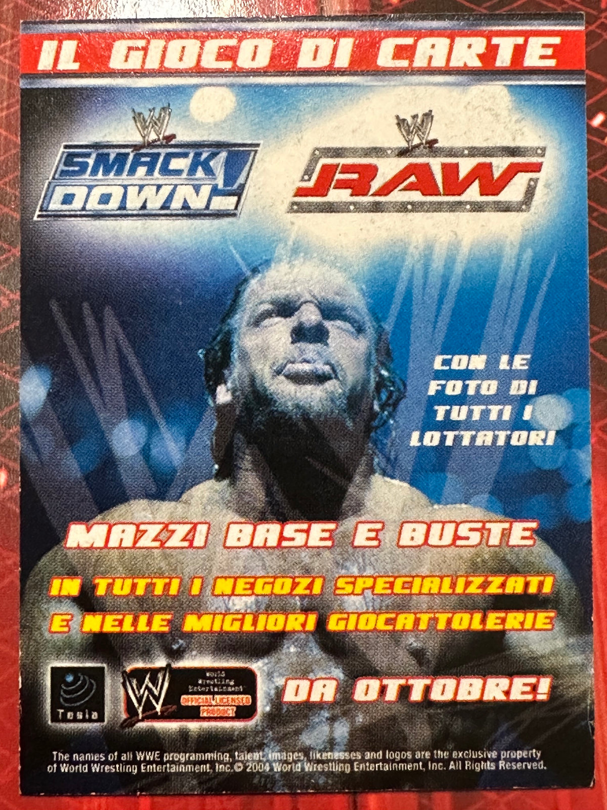 WWE Trading Card Prominter 2004 Card Pubblicitaria #2
