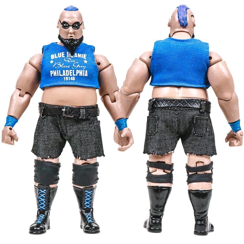 Legends of Pro Wrestling Series - Blue Meanie *Blue Shirt* (Ruthless Aggression Style)