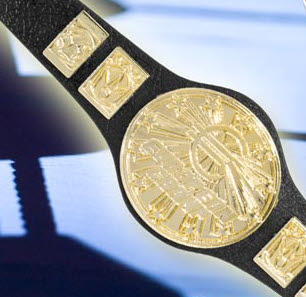 AF - European Champion - Belt (Lunghezza: 14cm)