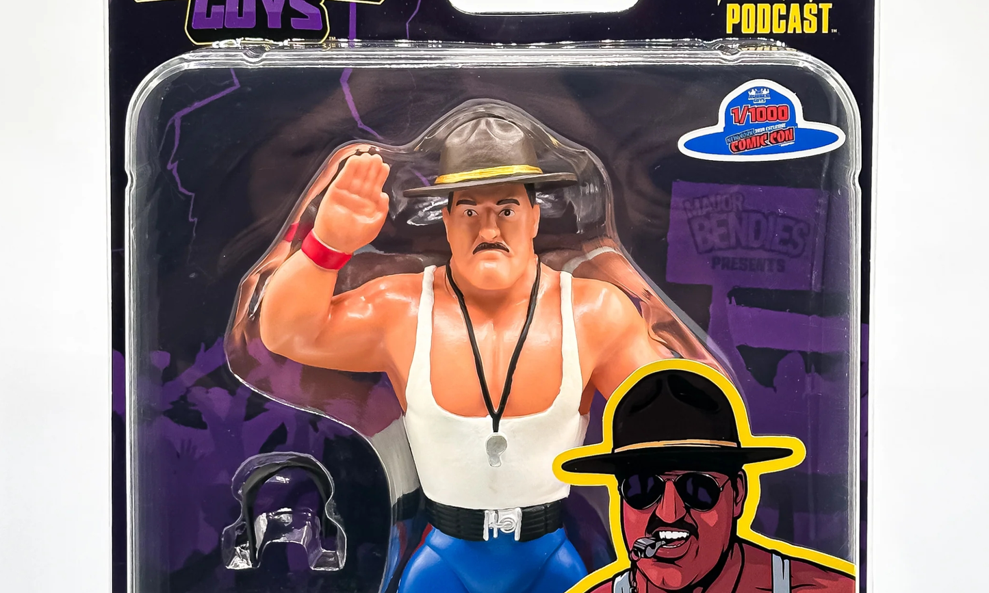 Major Podcast - Big Rubber Series - New York Comic Con Limited Edition - Sgt. Slaughter (1:1000)