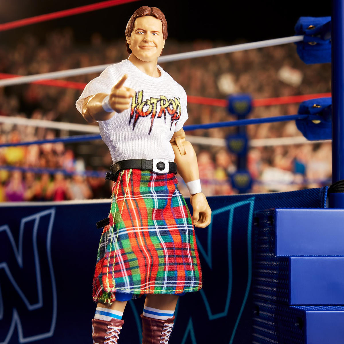 WWE Ultimate Edition Coliseum Collection Series 3 - "Rowdy" Roddy Piper & George "The Animal" Steele - Set completo con BOX