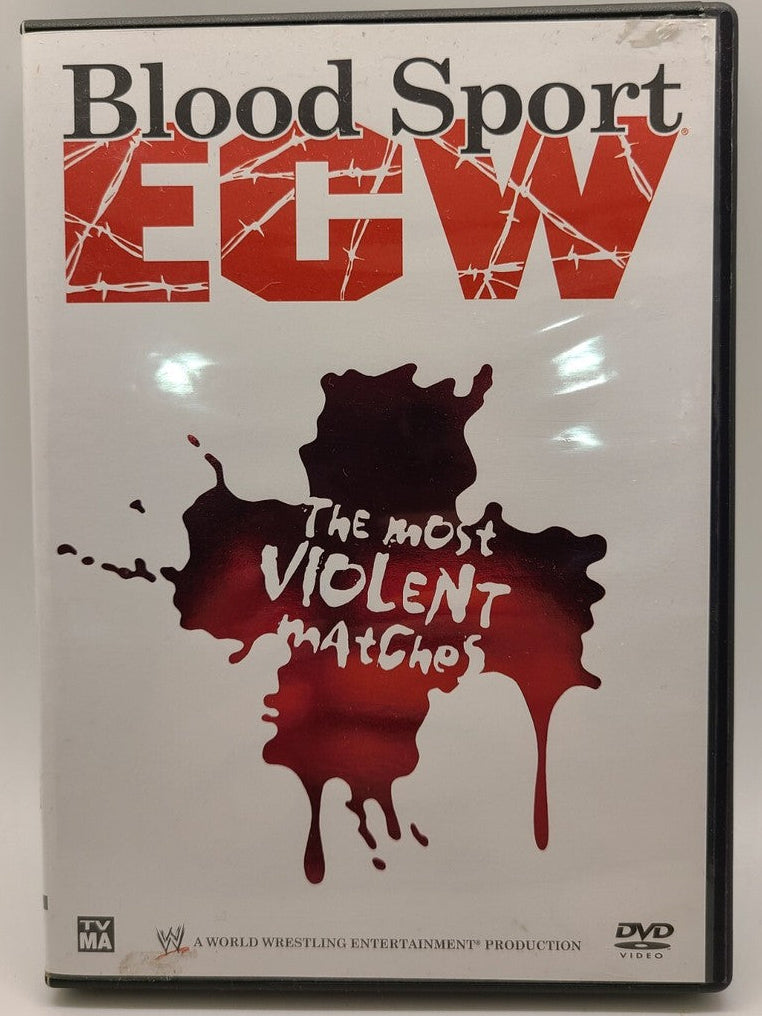 WWE ECW Blood Sport - The Most Violent Matches DVD (2 Discs) (Region 1) (Used in excellent condition)