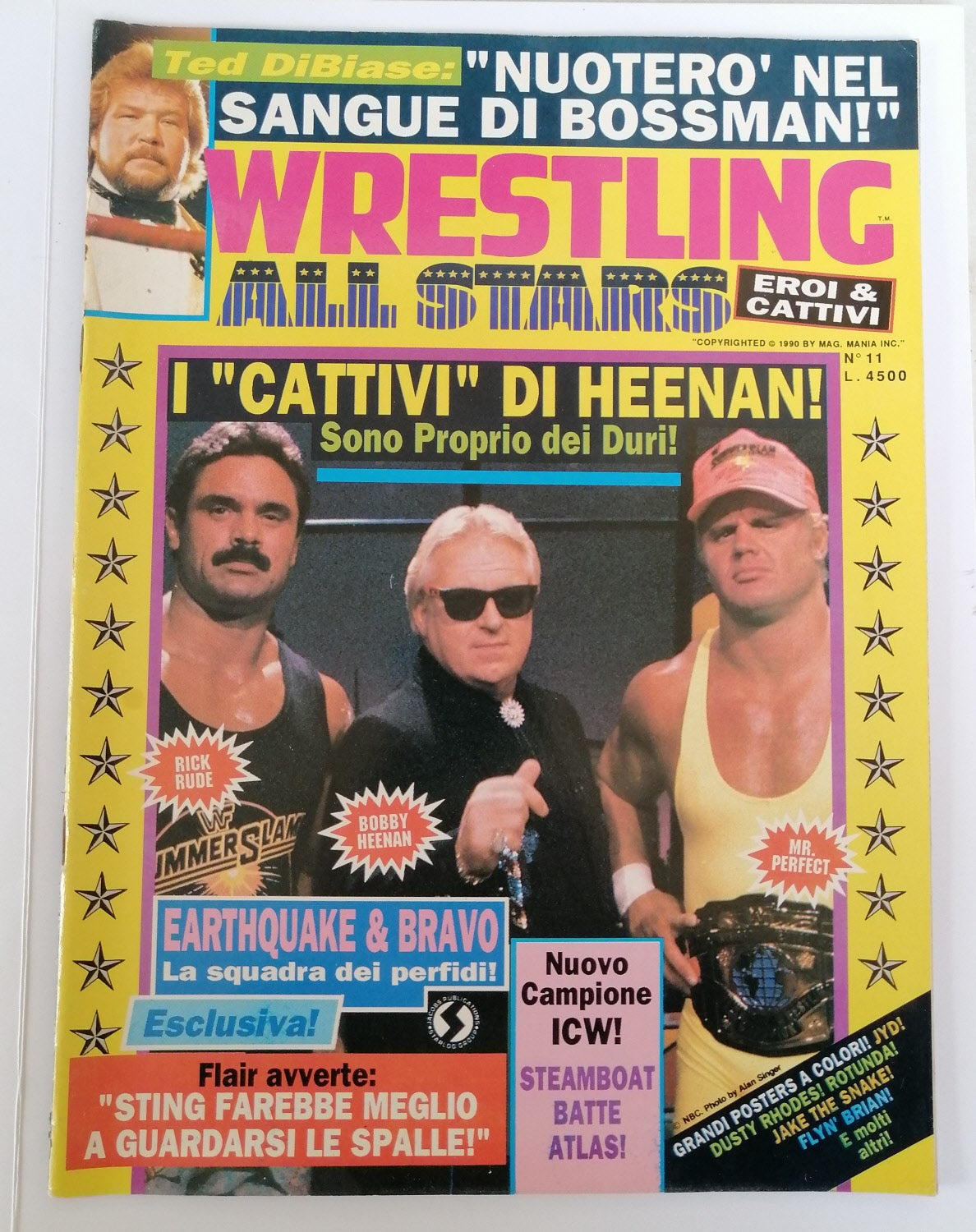 Wrestling All Stars (Edizione italiana) - Numero 11 - Aprile 1991