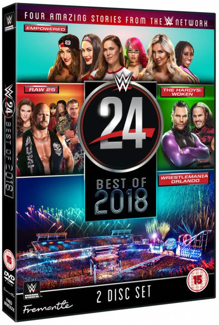 DVD - WWE24 The Best of 2018 (2 Dischi)