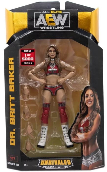 AEW Unrivaled Series 10 - Dr. Britt Baker - Chase Limited Edition 1:5000
