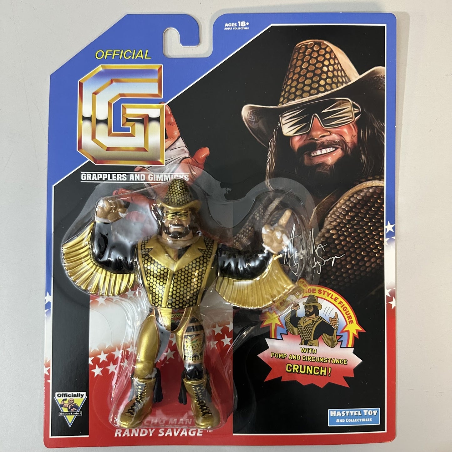 Grappler & Gimmicks - Macho Man Randy Savage (1992) - Gold Full Gear