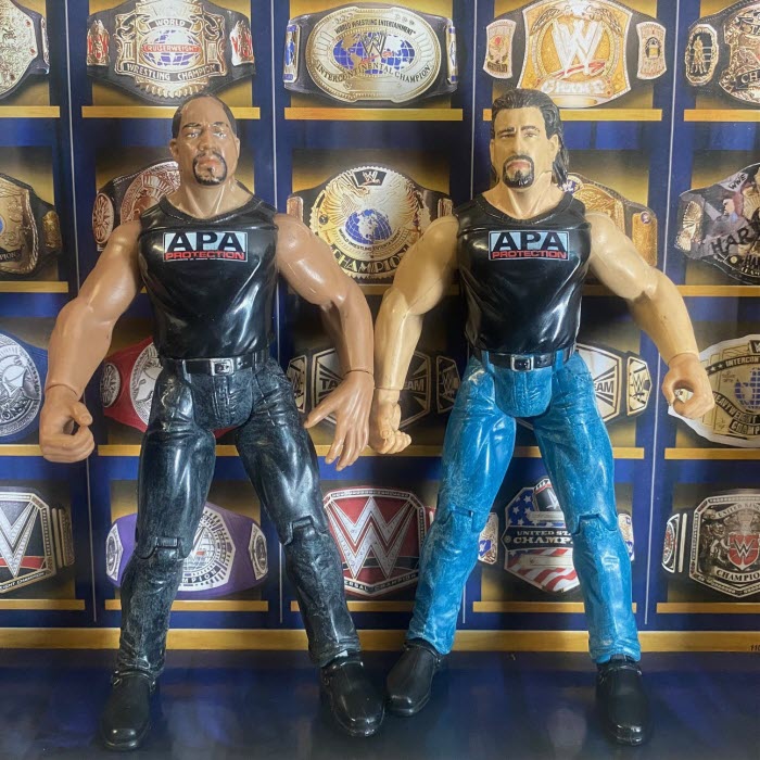 Titan Tron (Jakks) - Faarooq & Bradshaw - APA (Tag Team)