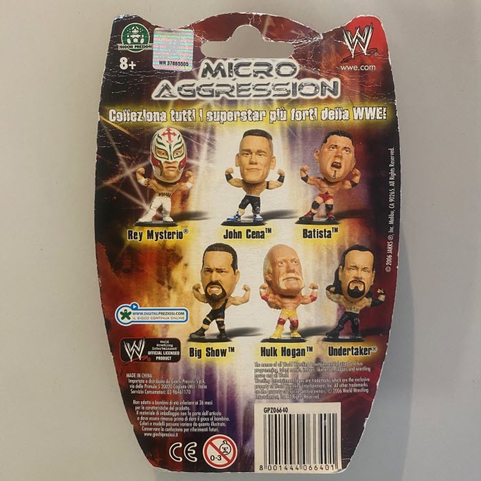WWE Micro Aggression (Giochi Preziosi 2006) - Big Show (Altezza 6cm) *DMG*