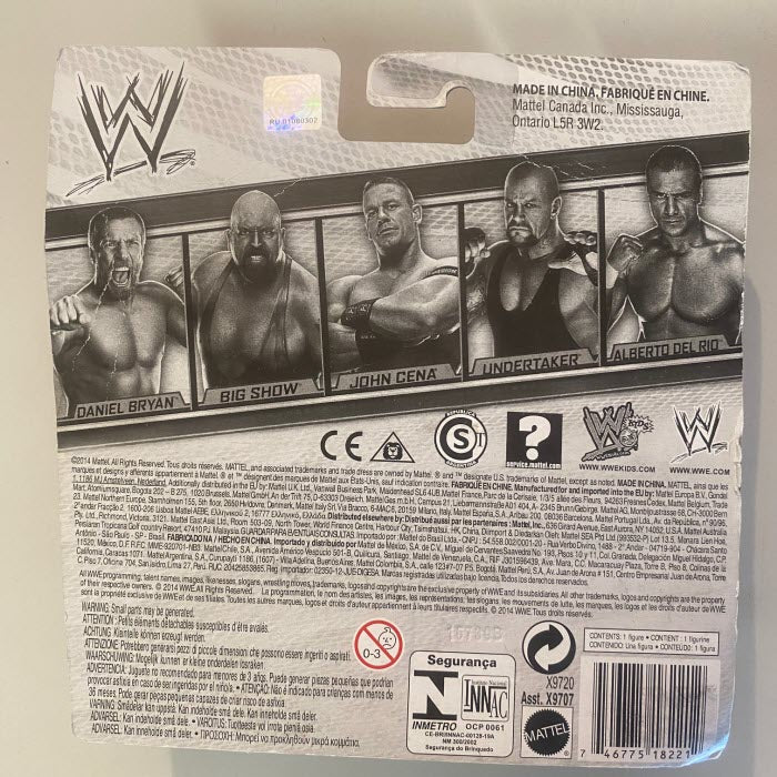 WWE Mini Figures - Brodus Clay (Altezza 10cm)