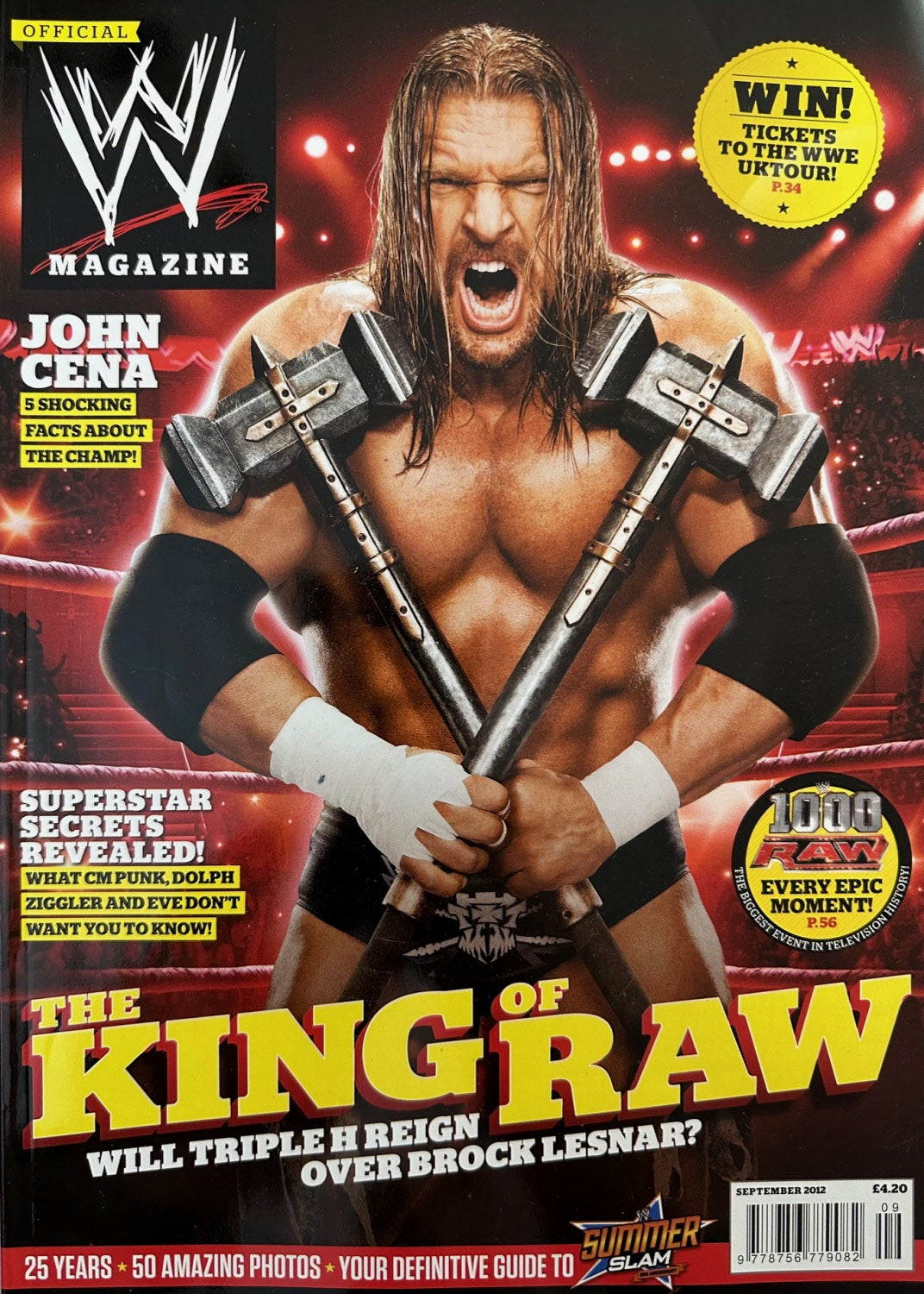 WWE Magazine - September 2012 (UK Version)