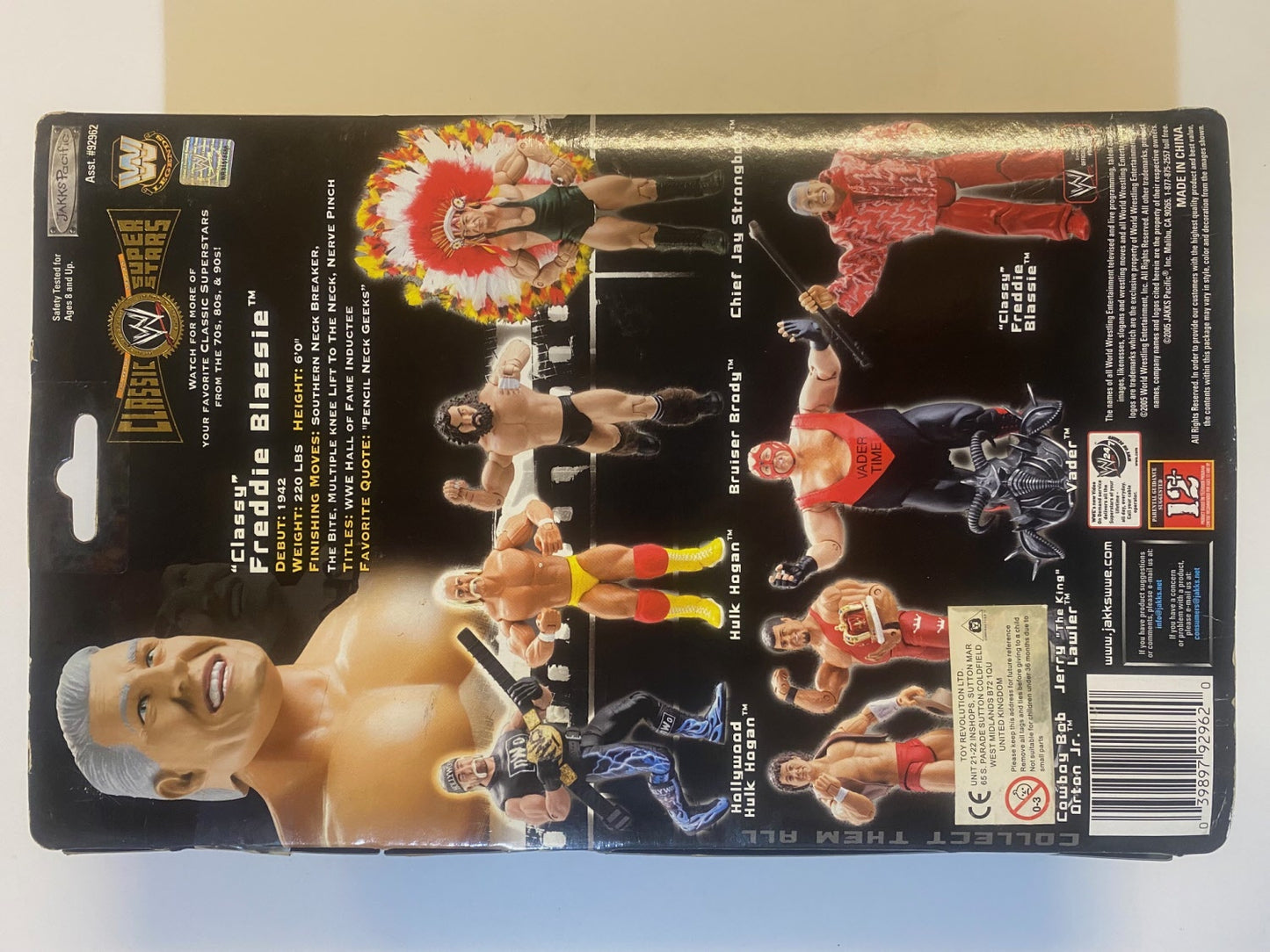 WWE Classic Superstars Serie 08 - Classy Freddie Blassie *Vedi le foto*