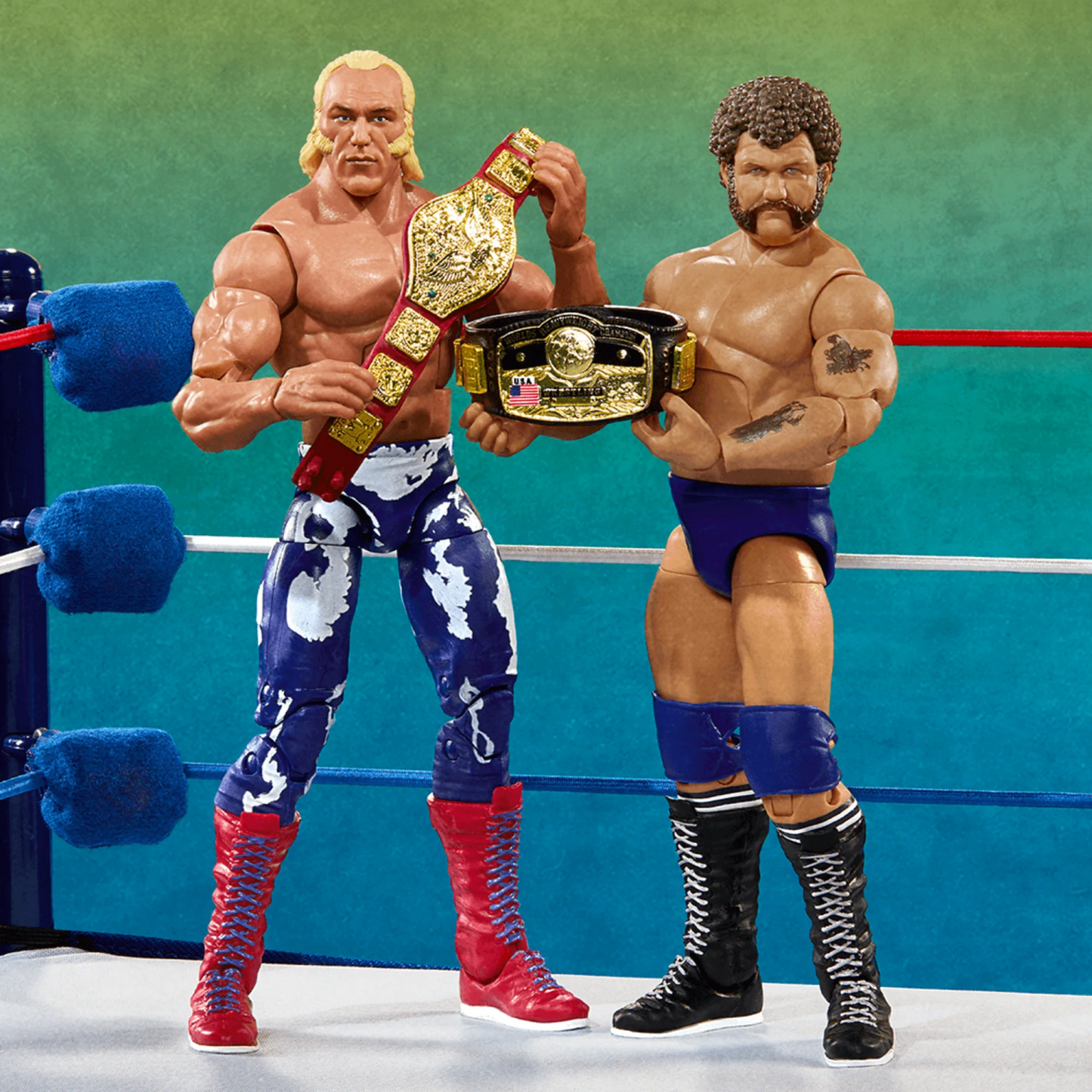 WWE Legends of the Territory #1 - Gorilla Monsoon + Muhammad Ali + Harley Race + Billy Graham