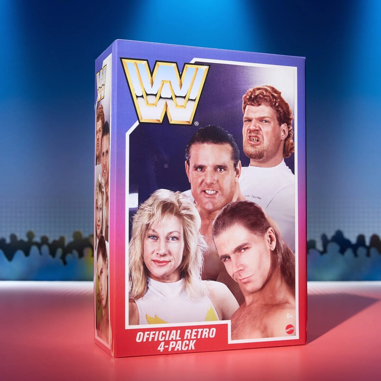 WWE Retro Pack #6 Limited Edition (Box con 4 personaggi)
