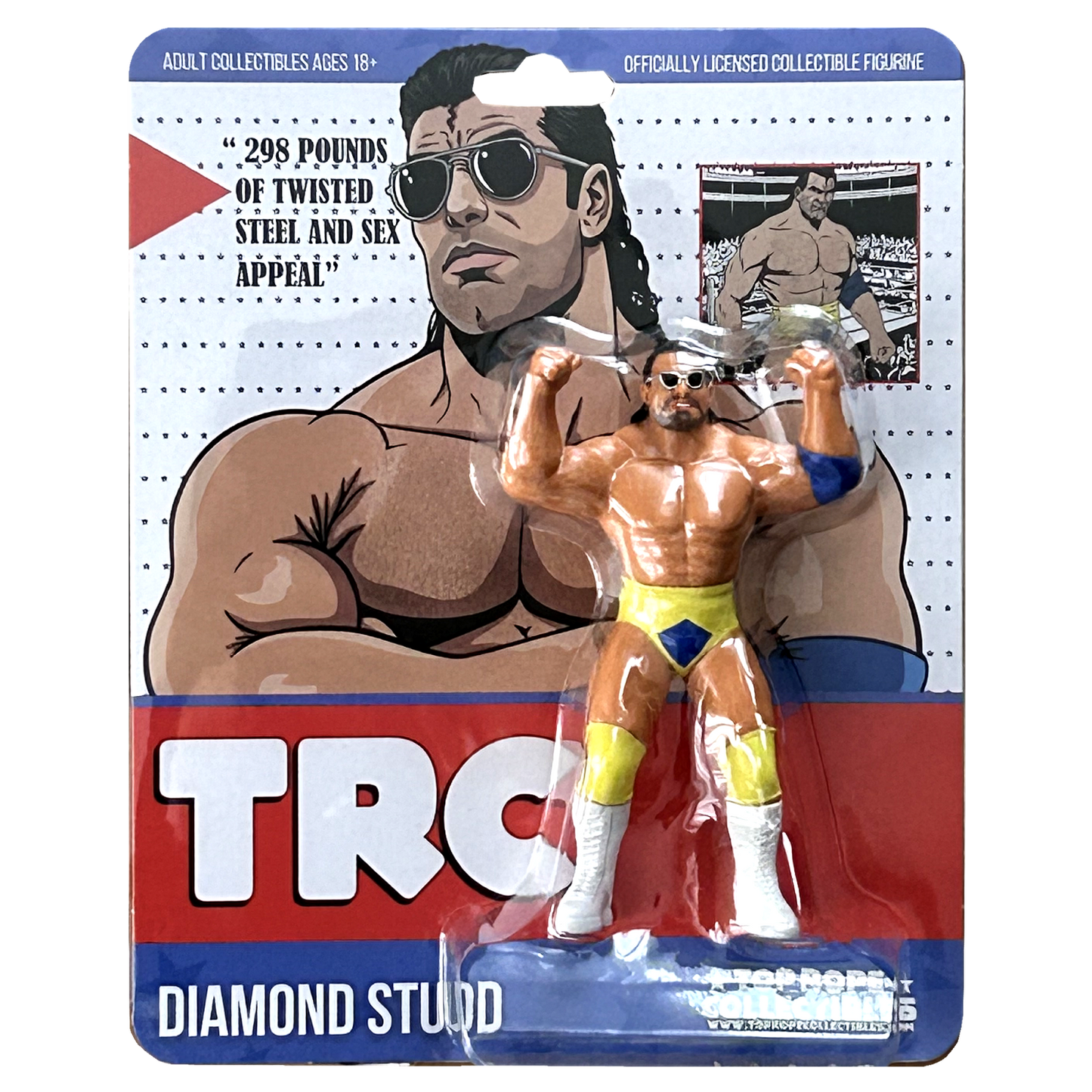 TRC (Galoob Style) - Diamond Studd (Scott Hall) (Yellow Variant)