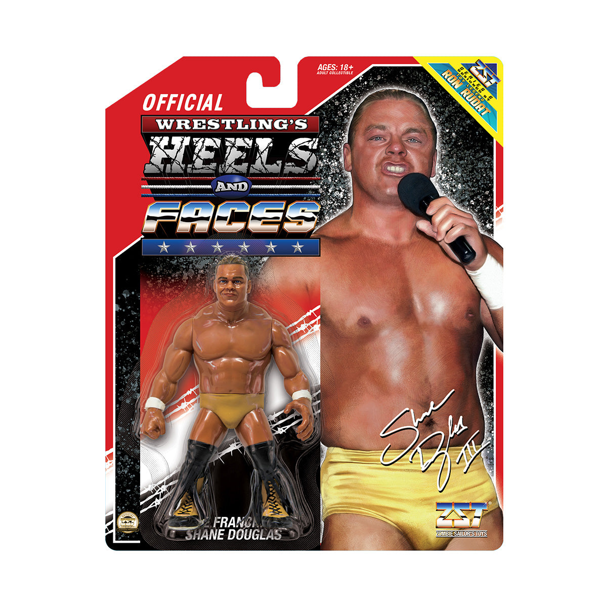 Zombie Sailor Wrestling's Heels & Faces Series 6 - The Franchise Shane Douglas *PREORDER NOVEMBER 2026*