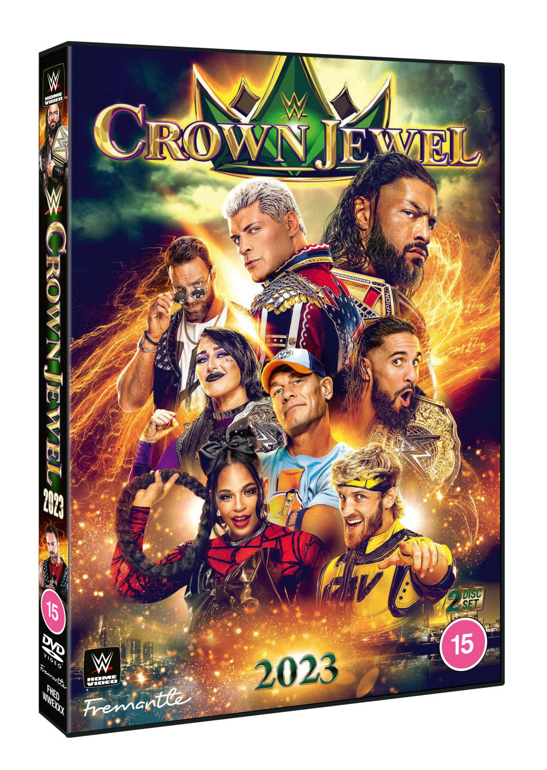 DVD WWE Crown Jewel 2023 (2 Dischi)