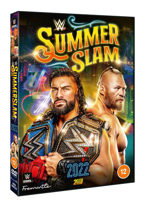 DVD WWE SummerSlam 2022 (2 Dischi)