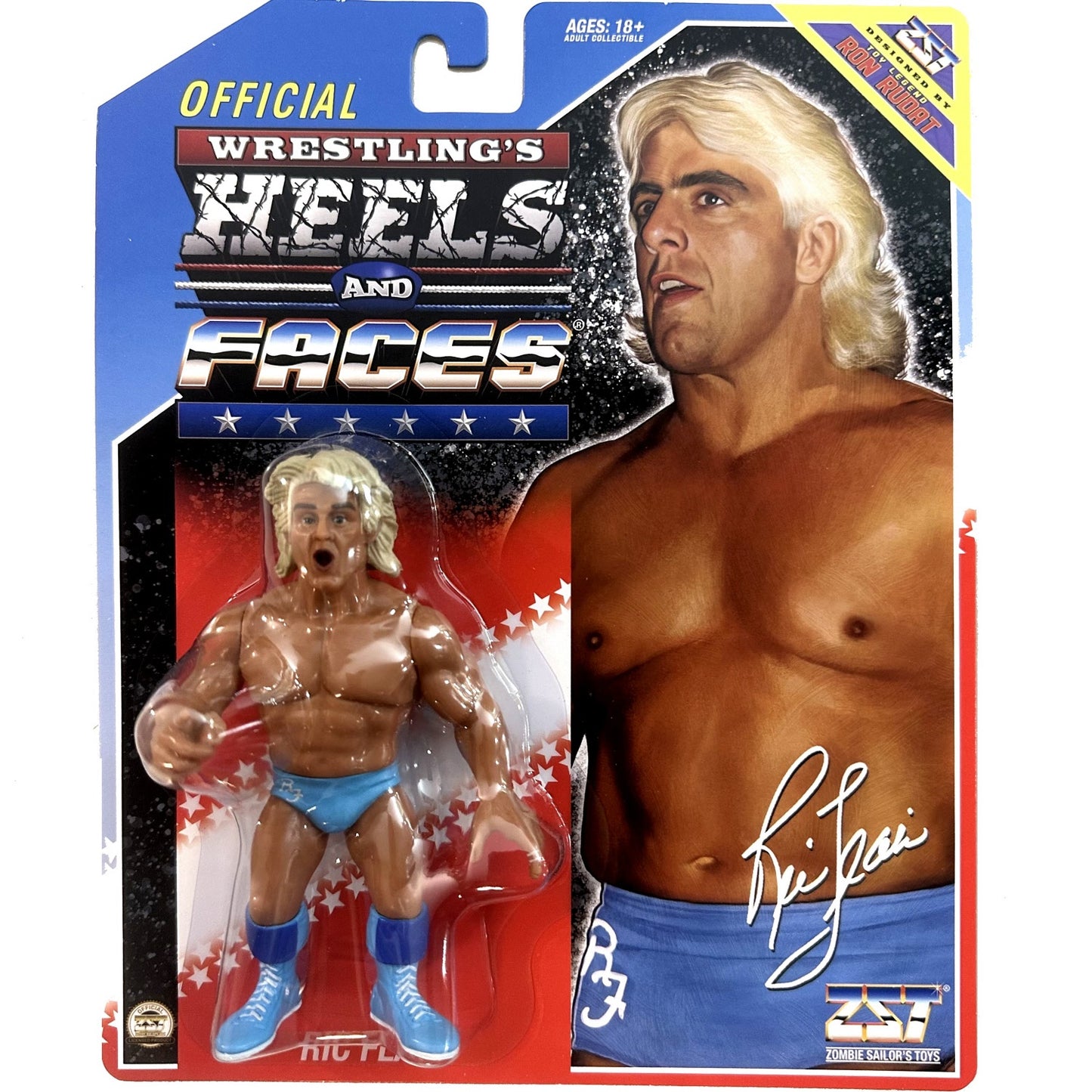 Zombie Sailor Wrestling's Heels & Faces Limited Edition 'Nature Boy' Ric Flair