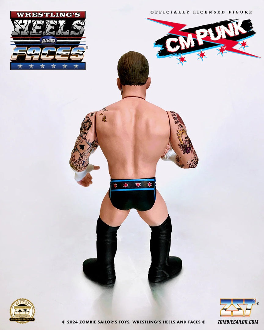 Zombie Sailor Wrestling's Heels & Faces Series - CM Punk & Larry (Bundle)